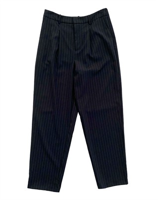 Valentina WBL Striped Hose - Midnight Blue Pinstripe